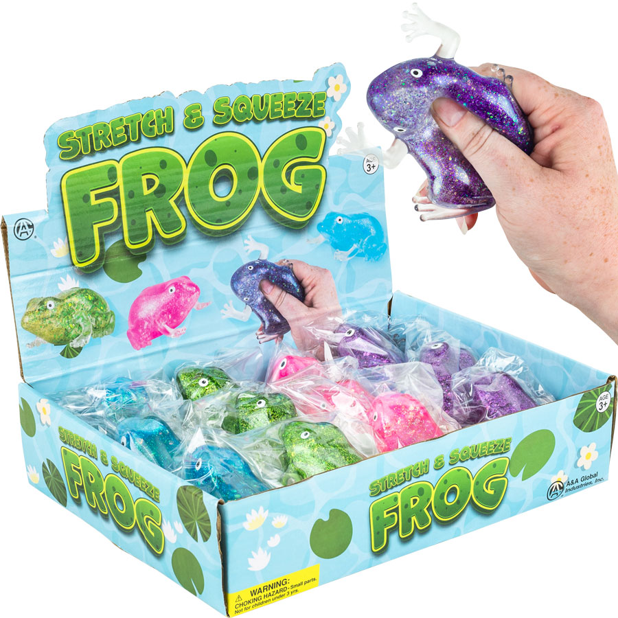 Sticky sales frog toy